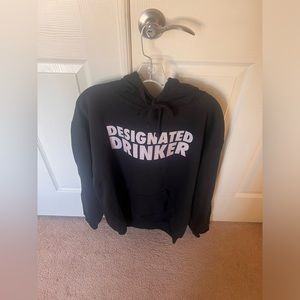 Designated drinker sweatshirt